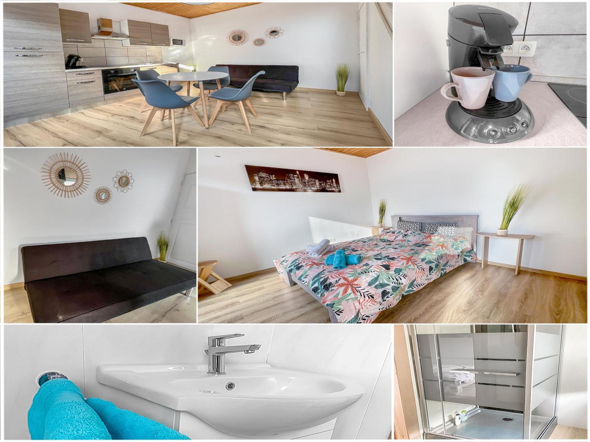 Apartamento L'Eden Carolo - Wi-Fi, Parking, 10min Aéroport Dampremy Exterior foto